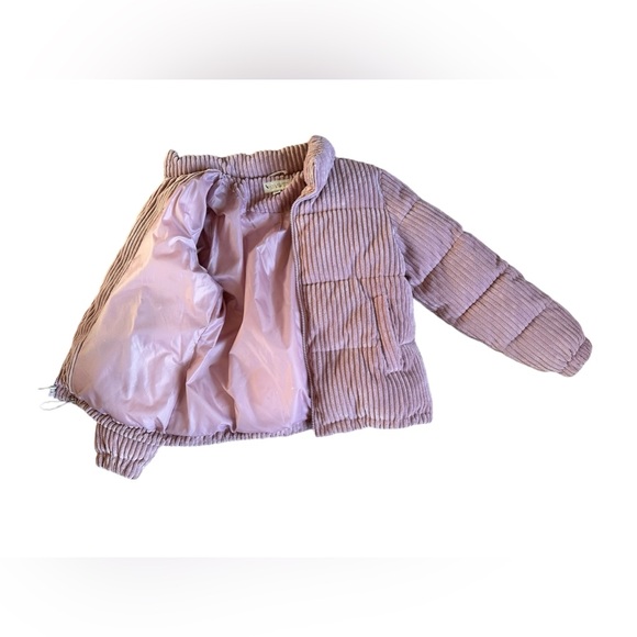 Koolaburra by UGG short corduroy puffer jacket Small Pink Dusty Rose NWOT- XL - Picture 8 of 10
